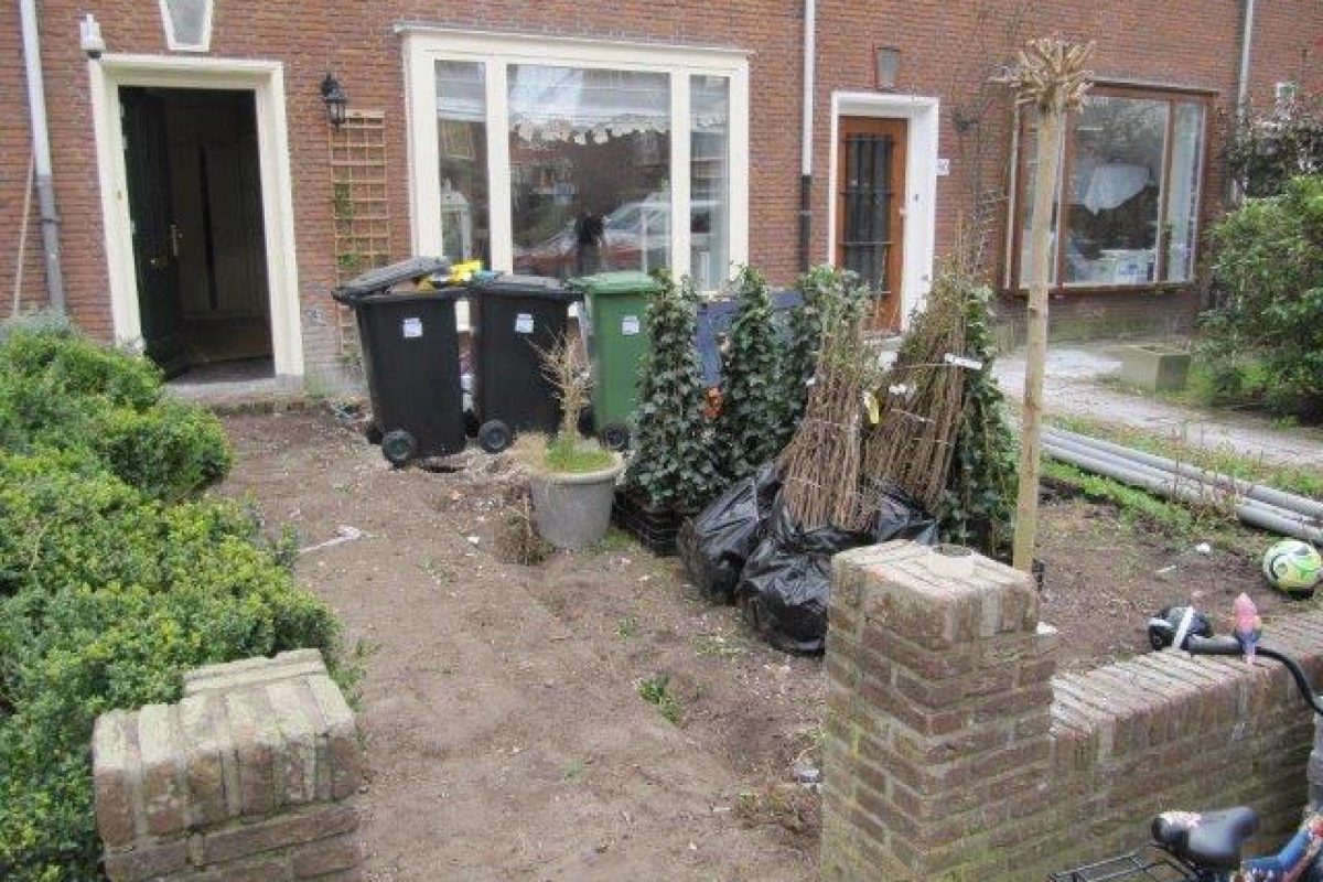 Complete herinrichting voor- en achtertuin