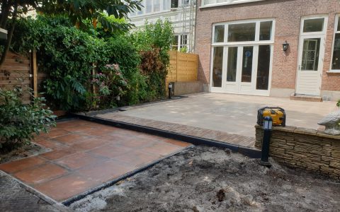 Tuin aanleg Riouwstraat Den Haag