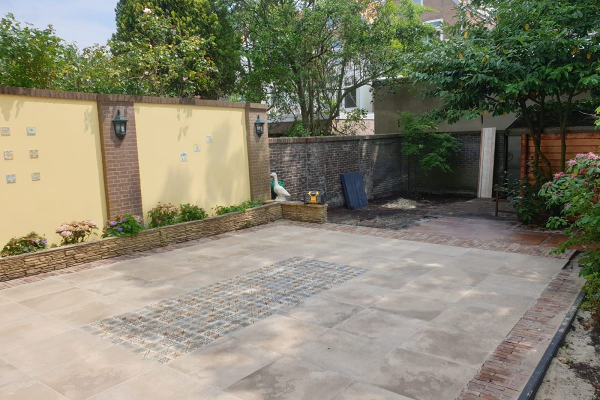 Tuin aanleg Riouwstraat Den Haag